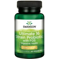 Swanson Ultimate 16 Strain Probiotic with Trace Minerals & FOS - 60 kaps.