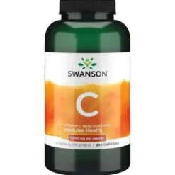 Swanson Vitamin C with Rose Hips 1000mg - 250 kaps.