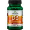 Swanson Vitamin D3 5000 IU - 250 kaps.