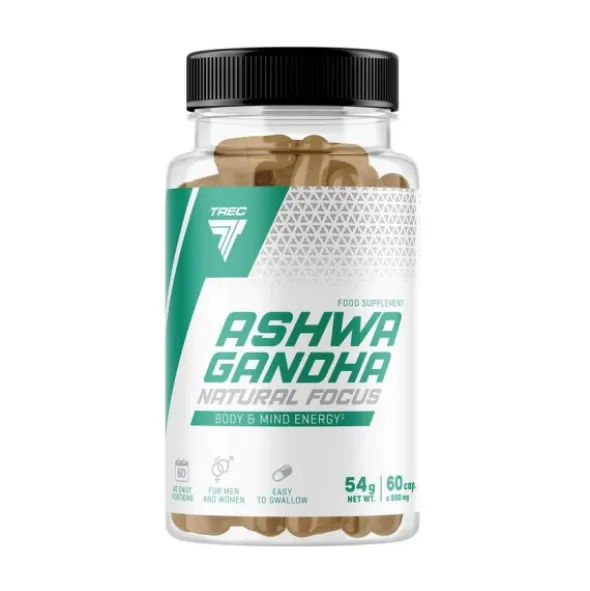 Trec Ashwagandha Natural Focus - 60kaps.