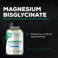 Trec Magnesium Bisglycinate - diglicynian magnezu z witaminą B6 - 90 kaps.