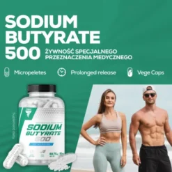 Trec Maślan Sodu Sodium Butyrate 500 - 90kaps.