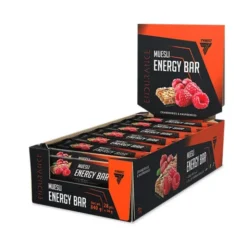 Trec Muesli Energy Bar Cranberries & Raspberries 28x30g