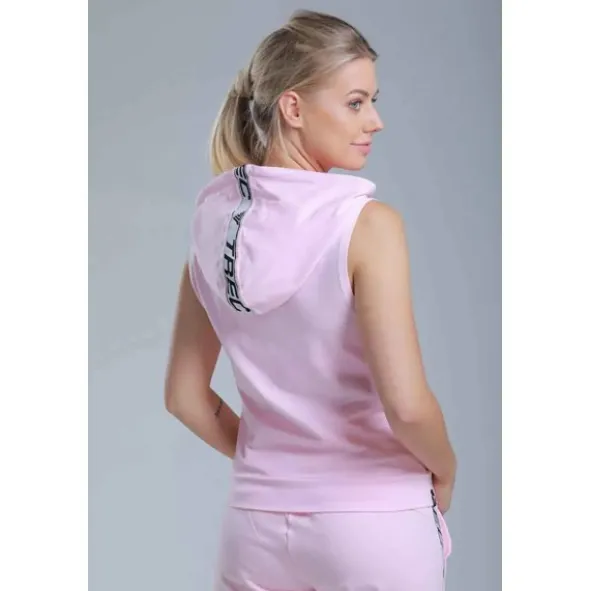 Trec Wear® Boxer Hoodie TRECGIRL 02 Stripe Pink