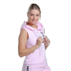 Trec Wear® Boxer Hoodie TRECGIRL 02 Stripe Pink