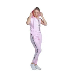 Trec Wear® Boxer Hoodie TRECGIRL 02 Stripe Pink