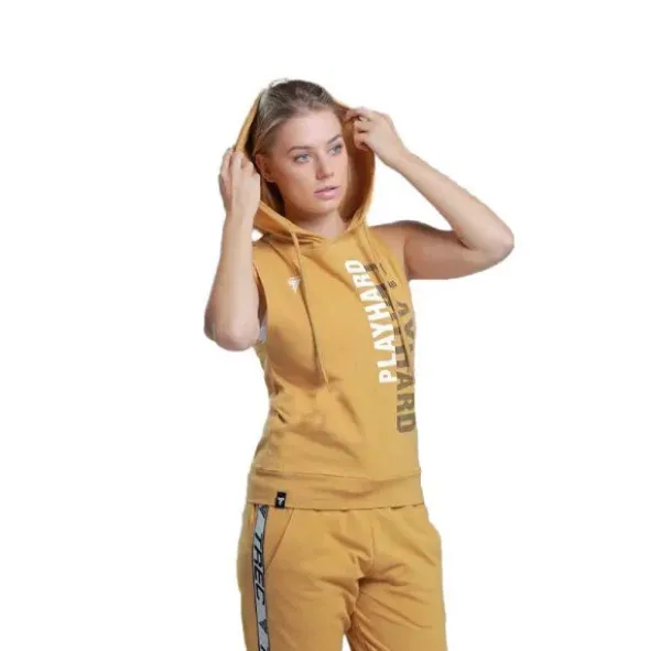 Trec Wear® Boxer Hoodie TRECGIRL 03 Stripe Beige