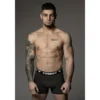 Trec Wear Boxer Shorts 190 Black-Black - 2pak bokserek męskich