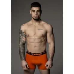 Trec Wear Boxer Shorts 190 Black-Orange - 2pak bokserek męskich