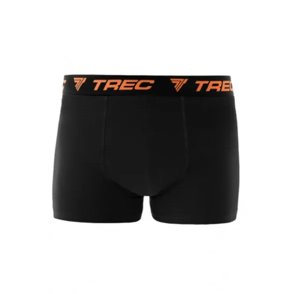 Trec Wear Boxer Shorts 190 Black-Orange - 2pak bokserek męskich