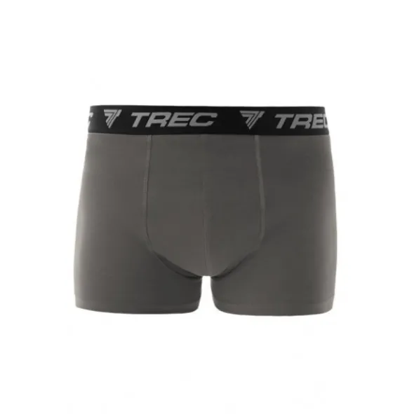 Trec Wear Boxer Shorts 190 Grey-Burgundy - 2pak bokserek męskich