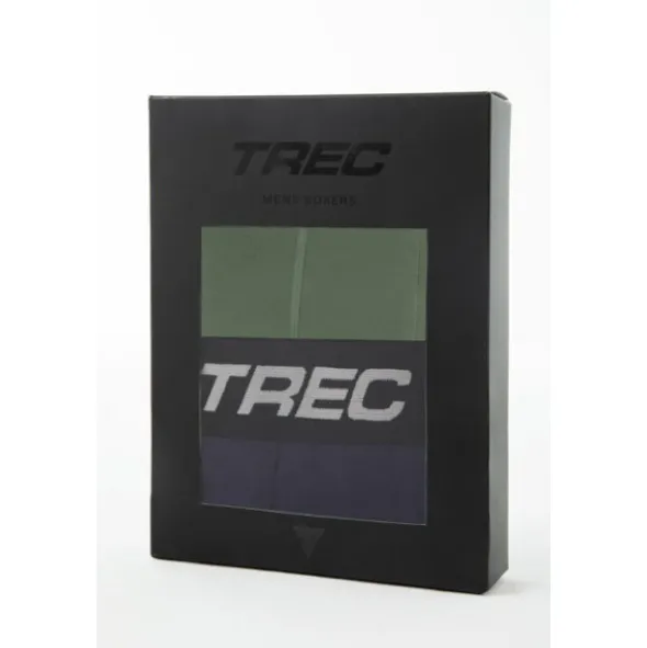 Trec Wear Boxer Shorts 190 Khaki-Navy - 2pak bokserek męskich