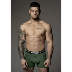 Trec Wear Boxer Shorts 190 Khaki-Navy - 2pak bokserek męskich