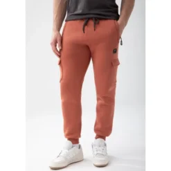 Trec Wear Brązowe spodnie męskie Basic Pants Cargo 150 T Brown