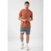 Trec Wear Brązowy T-shirt męski Basic Tshirt 150 T Brown
