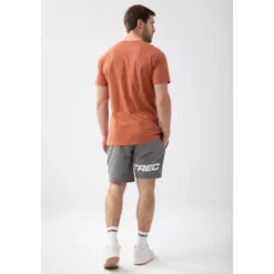 Trec Wear Brązowy T-shirt męski Basic Tshirt 150 T Brown