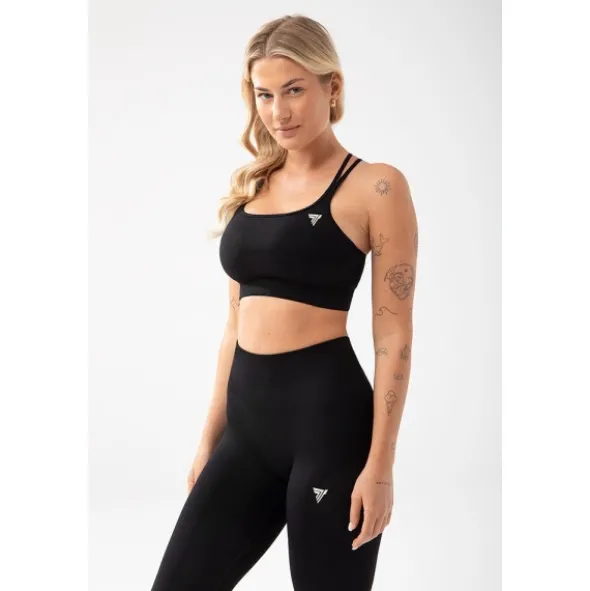 Trec Wear Czarny stanik sportowy Trecgirl Sport Bra 160 Black