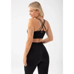 Trec Wear Czarny stanik sportowy Trecgirl Sport Bra 160 Black