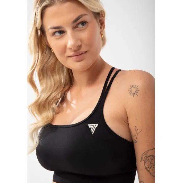 Trec Wear Czarny stanik sportowy Trecgirl Sport Bra 160 Black
