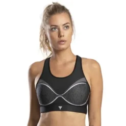 Trec Wear® Sport Bra TRECGIRL 13 Opti Pink Grey