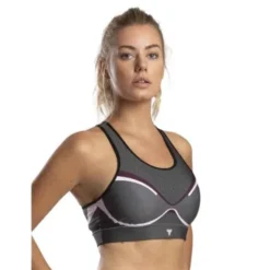Trec Wear® Sport Bra TRECGIRL 13 Opti Pink Grey