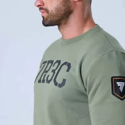Trec Wear® Sweatshirt 035 7R3C Olive