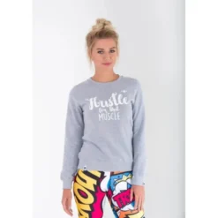Trec Wear® Sweatshirt TGirl 08 Strong Grey