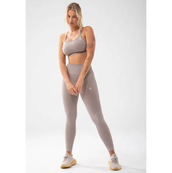 Trec Wear Szary stanik sportowy Trecgirl Sport Bra 160 Grey