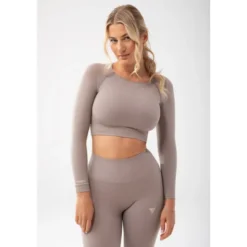 Trec Wear Szary top damski Trecgirl Sport Longsleeve Top 160 Grey
