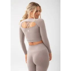Trec Wear Szary top damski Trecgirl Sport Longsleeve Top 160 Grey