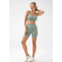 Trec Wear Zielone szorty kolarki damskie Trecgirl Sport Shorts 160 Green