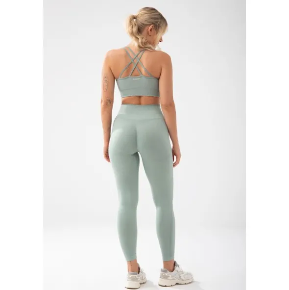 Trec Wear Zielony stanik sportowy Trecgirl Sport Bra 160 Green