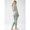 Trec Wear Zielony top damski Trecgirl Sport Longsleeve Top 160 Green