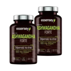 2x Essensey Ashwagandha Forte - Certyfikowany Ekstrakt