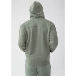 Zielona bluza rozpinana męska TW BASIC HOODIE ZIP 180 M GREEN